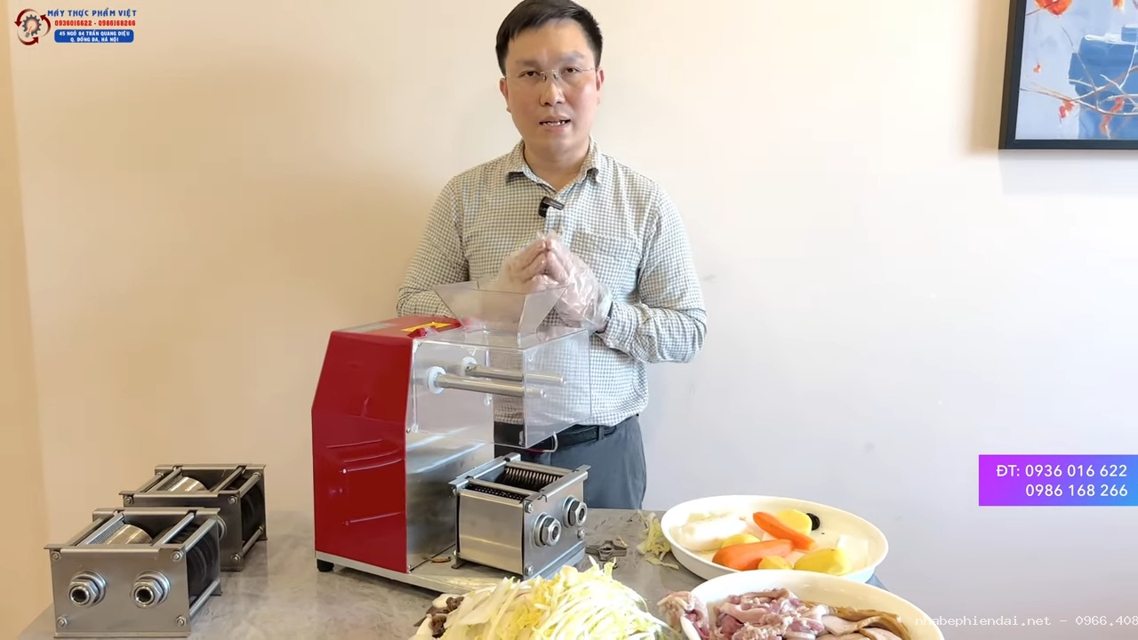 MÁY THÁI THỊT CÔNG NGHIỆP DQ90 CHUYÊN NGHIỆP CẮT SIÊU MƯỢT, ĐA NĂNG CAO CẤP