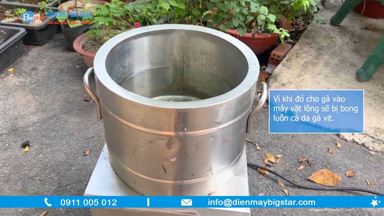 Cách sử dụng máy vặt lông gà vịt đúng kỹ thuật