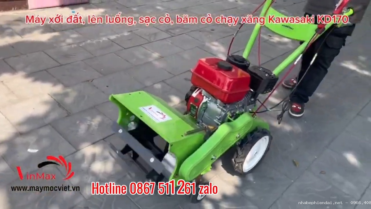 Máy cắt cỏ trục băm 5 chức năng VMDN40