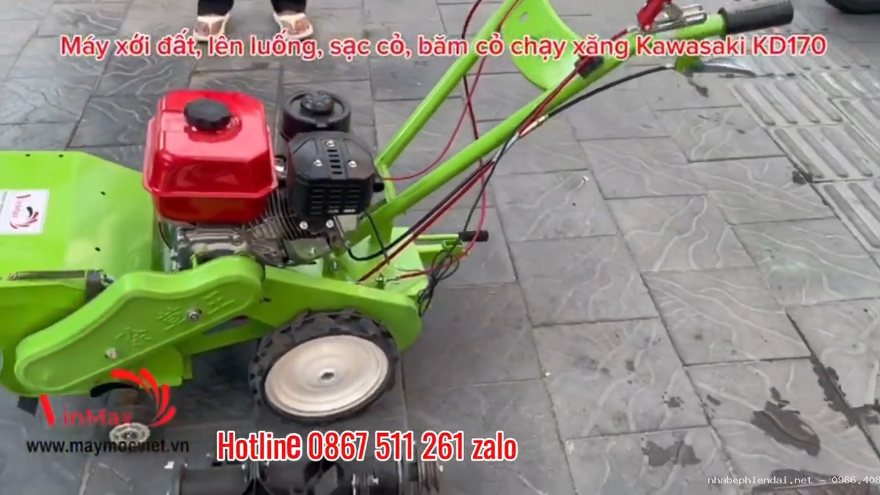 Máy cắt cỏ trục băm 5 chức năng VMDN40
