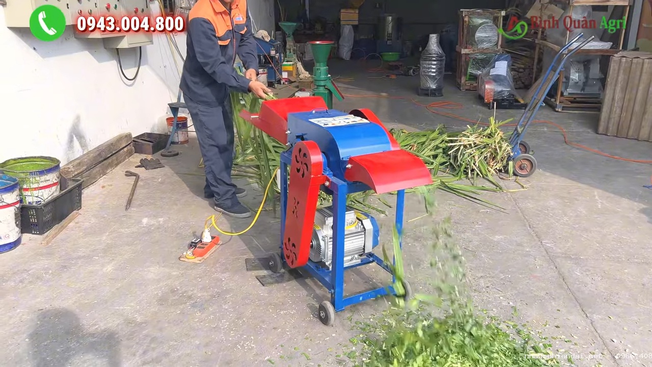 Máy băm cỏ G250 và 7TA – so sánh và ứng dụng thực tế