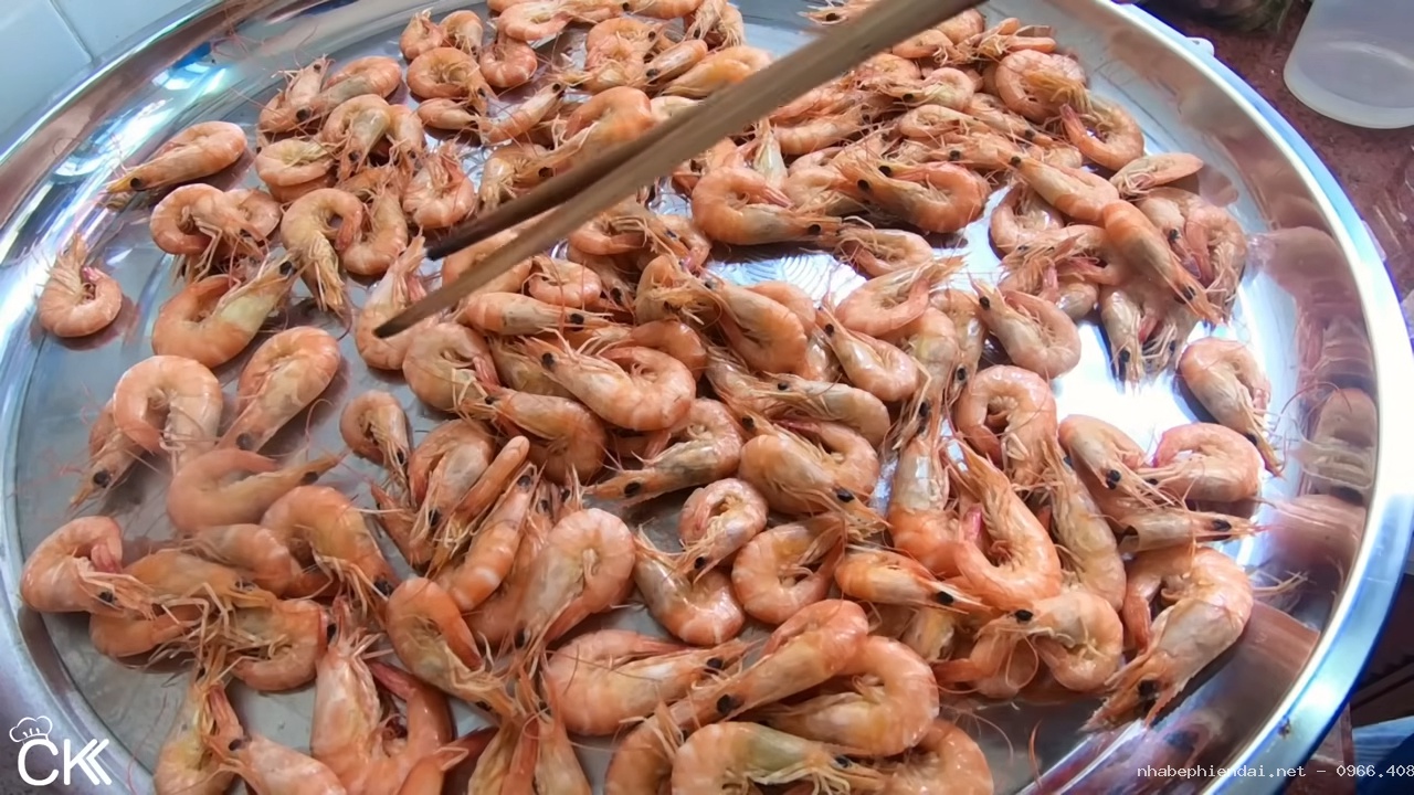 Cách làm tôm khô 1 nắng tại nhà tôm màu đẹp dễ tách vỏ