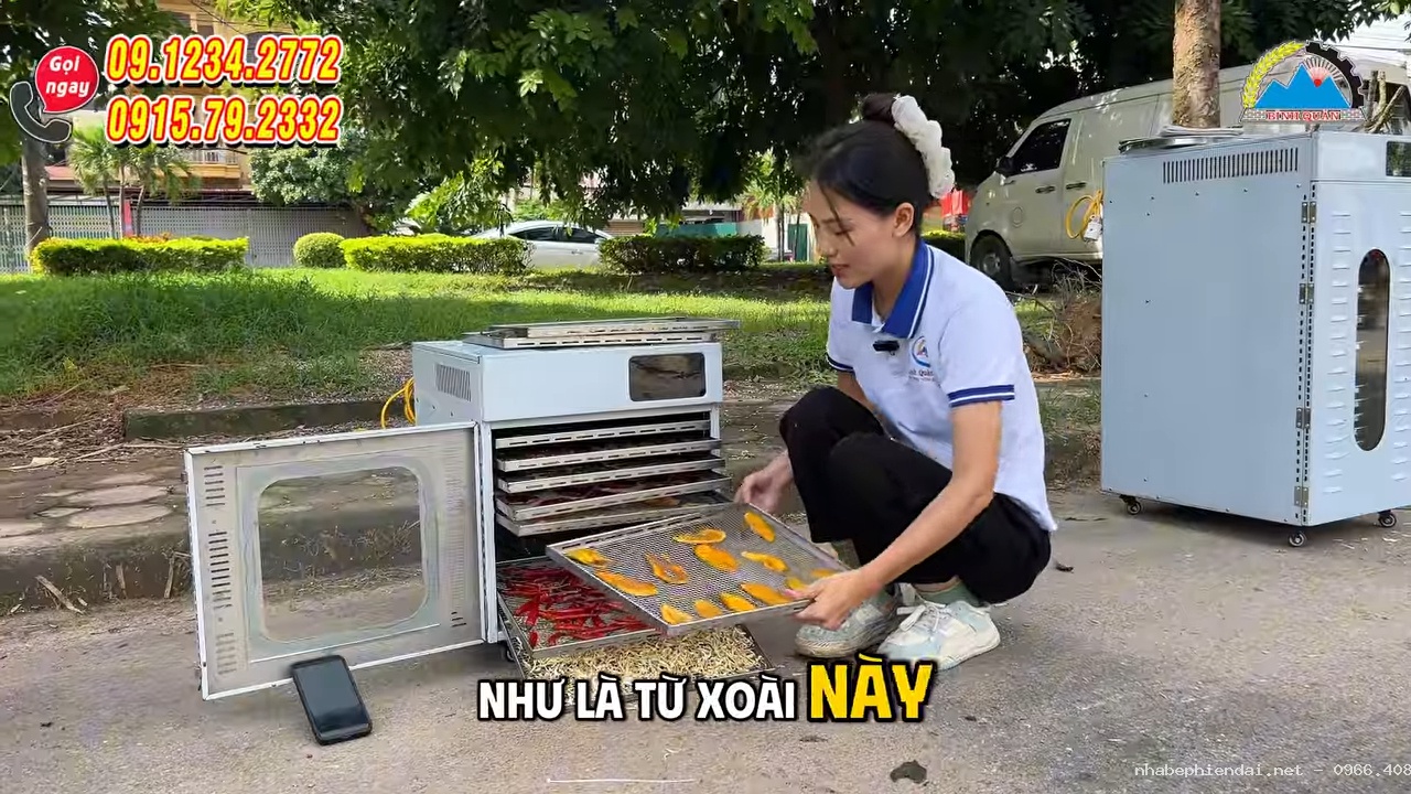 Máy sấy thực phẩm chuyên sấy nông sản và hải sản