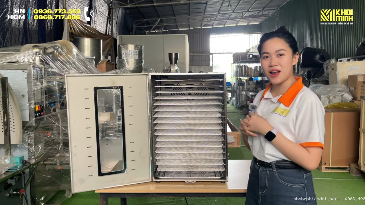 Máy sấy thực phẩm mini giá rẻ sấy hải sản và thực phẩm khô