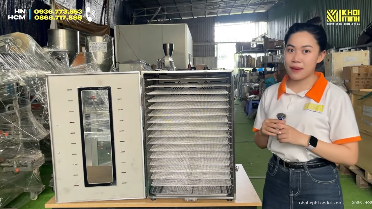Máy sấy thực phẩm mini giá rẻ sấy hải sản và thực phẩm khô