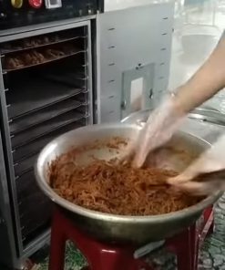 Máy sấy khô gà khô bò dùng để sấy thịt gà xé và thịt bò tẩm gia vị - chi tiết máy 2