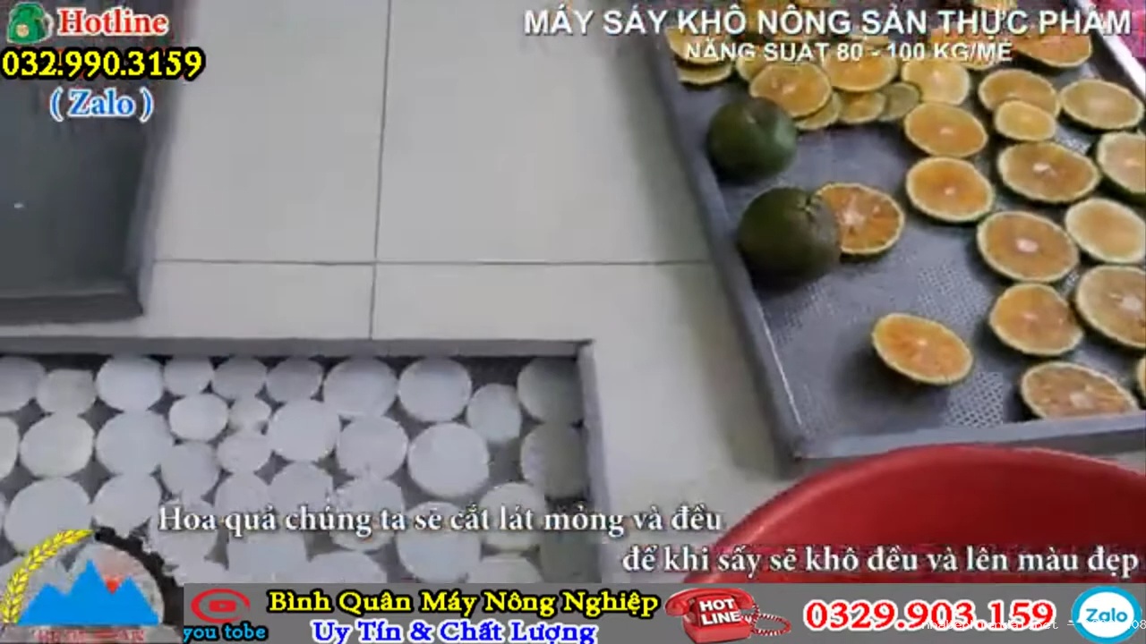 Máy sấy nông sản thực phẩm đa năng Bình Quân sấy khô, sấy giòn, sấy dẻo