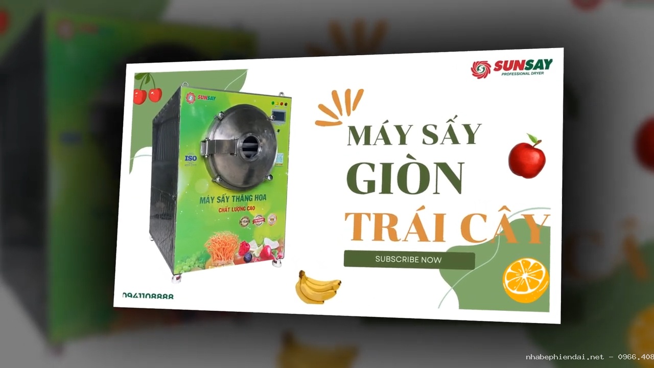 Tại sao nên đầu tư máy sấy giòn trái cây cho kinh doanh trái cây sấy