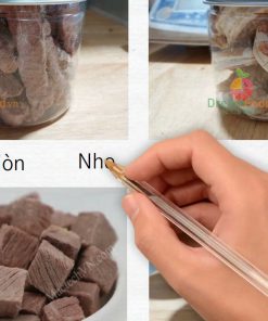 Thịt bò sấy thăng hoa miếng xốp, giòn, không co ngót - chi tiết máy 3