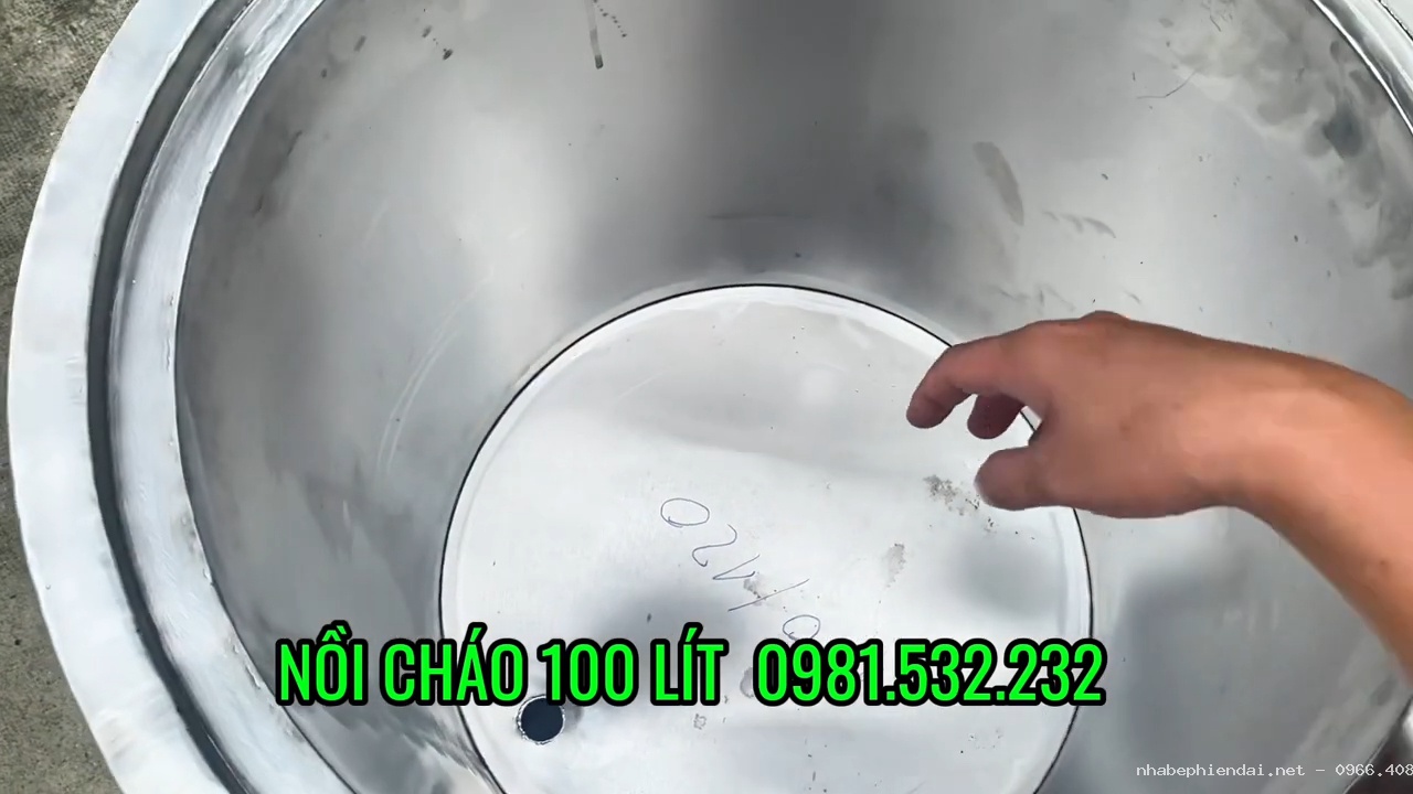 Nồi nấu cháo công nghiệp 100 lít - Hình 5 Nồi nấu cháo công nghiệp 100 lít - Hình 5