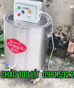 Nồi Nấu Cháo Công Nghiệp 100 Lít | Nồi Nấu Dược Liệu 100 Lít