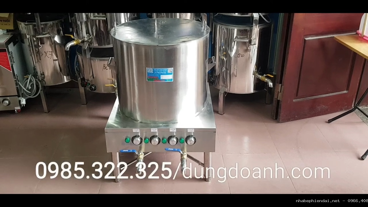 Nồi nấu phở 100 lít 2 ngăn - Hình 6