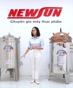 Dây chuyền lò hơi cấp hơi cho nồi nấu rượu 50 kg gạo và tủ hấp cơm - chi tiết máy 1