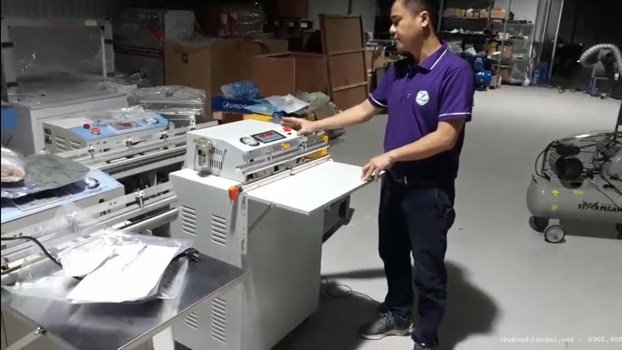 Máy hút chân không vòng ngoài VS600 và hướng dẫn cài đặt chức năng