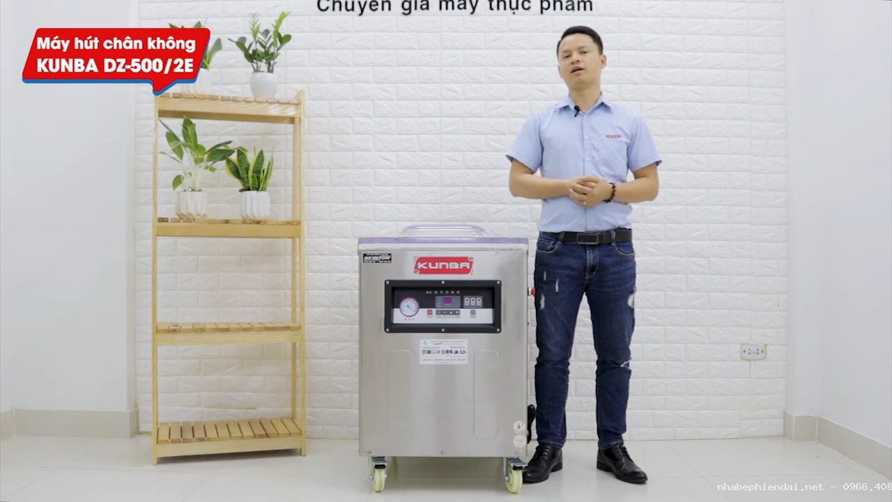 Máy hút chân không buồng đơn Kuban DZ500-2E