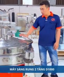 Máy sàng rung phân loại 2 tầng - chi tiết máy 2