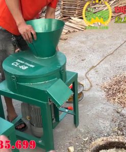 Test thử máy thái chuối băm cỏ và 4 mức thái - chi tiết máy 2