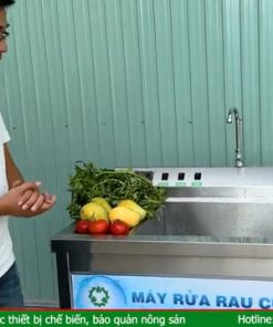 Máy rữa rau củ quả đa năng sục khí OZONE - chi tiết máy 2