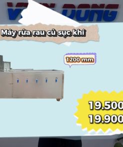 BÁO GIÁ 2025] Máy rửa rau củ sục khí - chi tiết máy 4