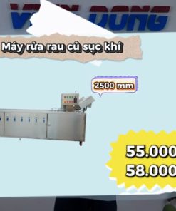 BÁO GIÁ 2025] Máy rửa rau củ sục khí - chi tiết máy 2
