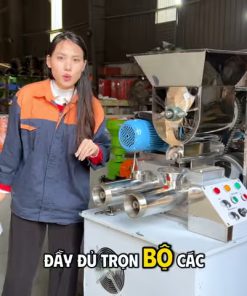 Quy trình làm mì sợi từ nguyên liệu đến trộn bột - chi tiết máy 8