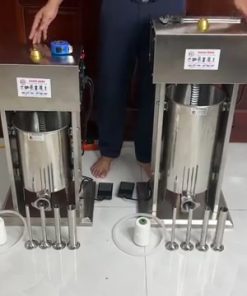 Máy đùn xúc xích, lạp xưởng điện 10L 15L inox 304