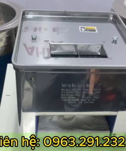 Máy Thái Thịt Tươi Sống 2 Cửa Chuyên Dùng - chi tiết máy 3