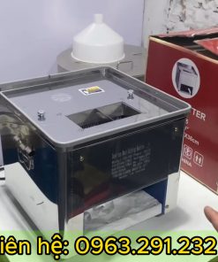 Máy Thái Thịt Tươi Sống 2 Cửa Chuyên Dùng