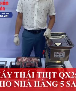 Máy thái thịt chín & máy thái thịt đông lạnh 2.2kW - chi tiết máy 2