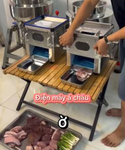 Máy thái thịt tươi sống AC-500 để bàn