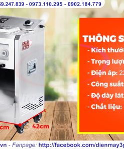 Máy Thái Thịt Lợn, Bò, Bê Công Suất 2.2Kw