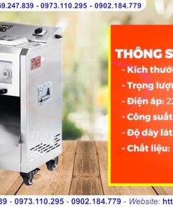 Máy Thái Thịt Tươi Dạng Lát, Sợi, Hạt Lựu 2.5