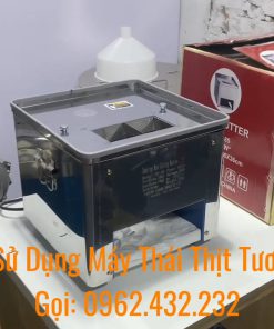 Cách Sử Dụng Máy Thái Thịt Tươi Sống