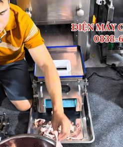 MÁY THÁI THỊT TƯƠI SỐNG - chi tiết máy 2