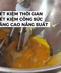 Nồi nấu cánh khuấy inox - chi tiết máy 5