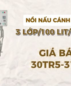 Nồi Nấu Cánh Khuấy Công Nghiệp