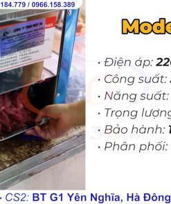 MÁY THÁI THỊT TỐT NHẤT HIỆN NAY (cắt thịt bò, lợn, gà,...)