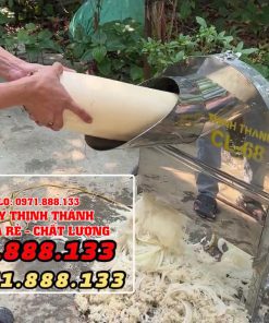 Máy băm cỏ thái chuối inox - chi tiết máy 3