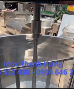 Nồi nấu gia nhiệt có cánh khuấy 3 lớp - chi tiết máy 2