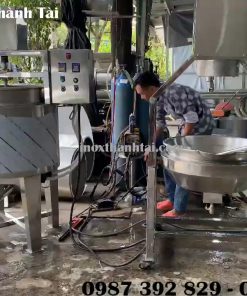 Nồi nấu cánh khuấy 200L – nồi nấu và đánh nhuyễn nguyên liệu