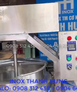 Nồi nấu có cánh khuấy inox 3 lớp gia nhiệt - chi tiết máy 2