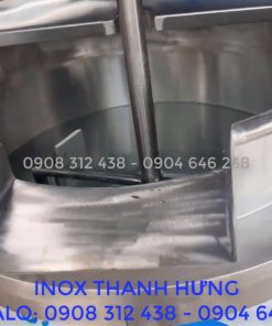 Nồi nấu có cánh khuấy inox 3 lớp gia nhiệt - chi tiết máy 3
