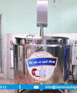 Nồi nấu cánh khuấy 800L - chi tiết máy 2