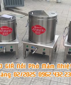 Nồi Nấu Phở Mâm Nhiệt Mới Nhất 2026 Cho Quán Phở