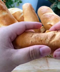Làm bánh mì Việt Nam bằng nồi chiên không dầu và lò nướng