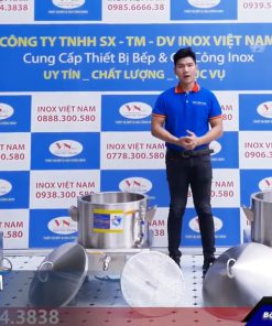 Bộ 3 Nồi Hấp Điện Công Nghiệp – Nồi Điện Tráng Bánh Cuốn