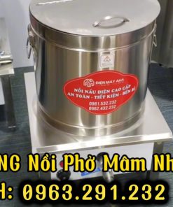 Cách sử dụng nồi nấu phở mâm nhiệt 50L - chi tiết máy 3