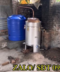 Bộ nồi nấu rượu bằng đồng đun củi - chi tiết máy 3