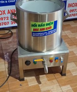 Nồi nấu phở bằng điện INOX ANH KHÔI