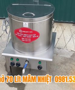 NỒI NẤU PHỞ BẰNG ĐIỆN 70 LÍT MÂM NHIỆT